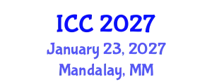 International Conference on Cataract (ICC) January 23, 2027 - Mandalay, Myanmar