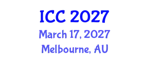 International Conference on Cataract (ICC) March 17, 2027 - Melbourne, Australia