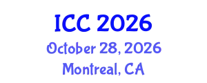 International Conference on Cataract (ICC) October 28, 2026 - Montreal, Canada