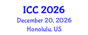International Conference on Cataract (ICC) December 20, 2026 - Honolulu, United States