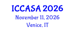 International Conference on Clinical and Surgical Anatomy (ICCASA) November 11, 2026 - Venice, Italy