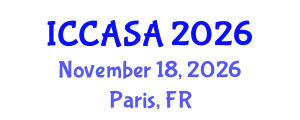 International Conference on Clinical and Surgical Anatomy (ICCASA) November 18, 2026 - Paris, France