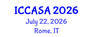 International Conference on Clinical and Surgical Anatomy (ICCASA) July 22, 2026 - Rome, Italy