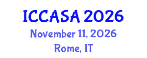 International Conference on Clinical and Surgical Anatomy (ICCASA) November 11, 2026 - Rome, Italy