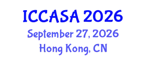 International Conference on Clinical and Surgical Anatomy (ICCASA) September 27, 2026 - Hong Kong, China