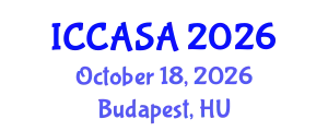 International Conference on Clinical and Surgical Anatomy (ICCASA) October 18, 2026 - Budapest, Hungary