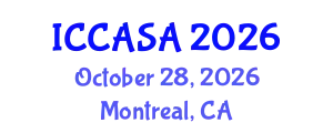 International Conference on Clinical and Surgical Anatomy (ICCASA) October 28, 2026 - Montreal, Canada