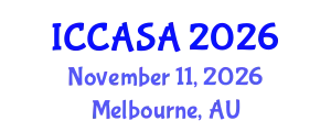 International Conference on Clinical and Surgical Anatomy (ICCASA) November 11, 2026 - Melbourne, Australia
