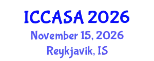 International Conference on Clinical and Surgical Anatomy (ICCASA) November 15, 2026 - Reykjavik, Iceland