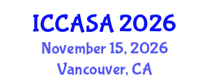 International Conference on Clinical and Surgical Anatomy (ICCASA) November 15, 2026 - Vancouver, Canada