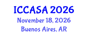 International Conference on Clinical and Surgical Anatomy (ICCASA) November 18, 2026 - Buenos Aires, Argentina