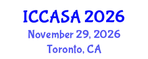 International Conference on Clinical and Surgical Anatomy (ICCASA) November 29, 2026 - Toronto, Canada