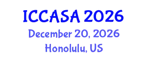 International Conference on Clinical and Surgical Anatomy (ICCASA) December 20, 2026 - Honolulu, United States
