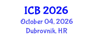 International Conference on Bioethics (ICB) October 04, 2026 - Dubrovnik, Croatia