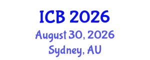 International Conference on Bioethics (ICB) August 30, 2026 - Sydney, Australia