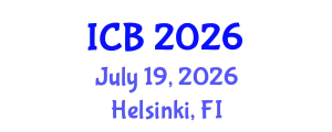 International Conference on Bioethics (ICB) July 19, 2026 - Helsinki, Finland