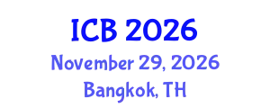 International Conference on Bioethics (ICB) November 29, 2026 - Bangkok, Thailand