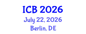 International Conference on Bioethics (ICB) July 22, 2026 - Berlin, Germany