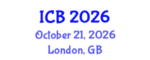 International Conference on Bioethics (ICB) October 21, 2026 - London, United Kingdom