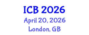 International Conference on Bioethics (ICB) April 20, 2026 - London, United Kingdom