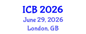 International Conference on Bioethics (ICB) June 29, 2026 - London, United Kingdom