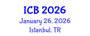 International Conference on Bioethics (ICB) January 26, 2026 - Istanbul, Turkey