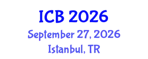 International Conference on Bioethics (ICB) September 27, 2026 - Istanbul, Turkey
