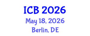 International Conference on Bioethics (ICB) May 18, 2026 - Berlin, Germany