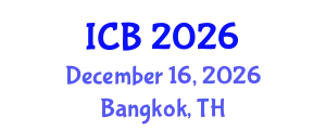 International Conference on Bioethics (ICB) December 16, 2026 - Bangkok, Thailand
