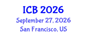 International Conference on Bioethics (ICB) September 27, 2026 - San Francisco, United States