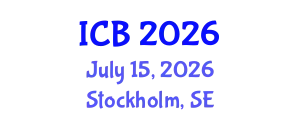 International Conference on Bioethics (ICB) July 15, 2026 - Stockholm, Sweden