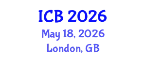 International Conference on Bioethics (ICB) May 18, 2026 - London, United Kingdom