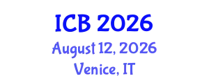 International Conference on Bioethics (ICB) August 12, 2026 - Venice, Italy