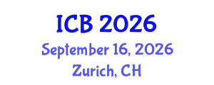 International Conference on Bioethics (ICB) September 16, 2026 - Zurich, Switzerland