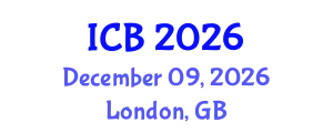 International Conference on Bioethics (ICB) December 09, 2026 - London, United Kingdom