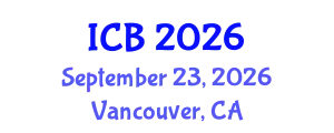 International Conference on Bioethics (ICB) September 23, 2026 - Vancouver, Canada