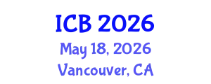 International Conference on Bioethics (ICB) May 18, 2026 - Vancouver, Canada
