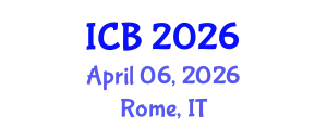 International Conference on Bioethics (ICB) April 06, 2026 - Rome, Italy