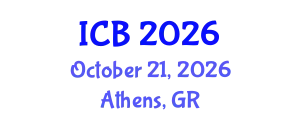 International Conference on Bioethics (ICB) October 21, 2026 - Athens, Greece