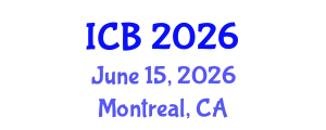 International Conference on Bioethics (ICB) June 15, 2026 - Montreal, Canada