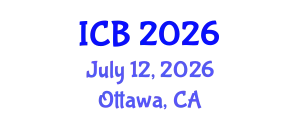 International Conference on Bioethics (ICB) July 12, 2026 - Ottawa, Canada