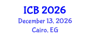 International Conference on Bioethics (ICB) December 13, 2026 - Cairo, Egypt