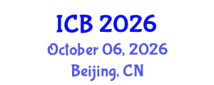 International Conference on Bioethics (ICB) October 06, 2026 - Beijing, China