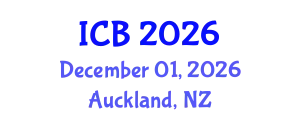 International Conference on Bioethics (ICB) December 01, 2026 - Auckland, New Zealand