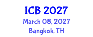 International Conference on Bioethics (ICB) March 08, 2027 - Bangkok, Thailand