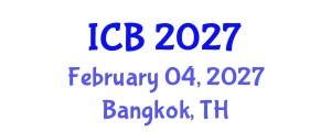International Conference on Bioethics (ICB) February 04, 2027 - Bangkok, Thailand