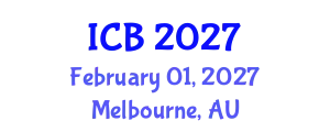 International Conference on Bioethics (ICB) February 01, 2027 - Melbourne, Australia
