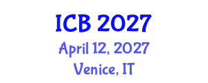 International Conference on Bioethics (ICB) April 12, 2027 - Venice, Italy