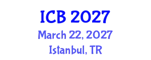 International Conference on Bioethics (ICB) March 22, 2027 - Istanbul, Turkey