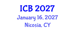 International Conference on Bioethics (ICB) January 16, 2027 - Nicosia, Cyprus